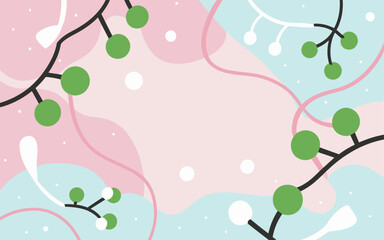 Floral background, Abstract. Good for fashion fabrics, postcards, email header, wallpaper, banner, events, covers, advertising, and more. Valentine's day, women's day, mother's day background. 