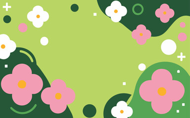 Floral background, Abstract. Good for fashion fabrics, postcards, email header, wallpaper, banner, events, covers, advertising, and more. Valentine's day, women's day, mother's day background. 