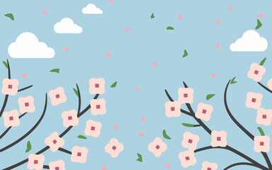 Floral background, Abstract. Good for fashion fabrics, postcards, email header, wallpaper, banner, events, covers, advertising, and more. Valentine's day, women's day, mother's day background.