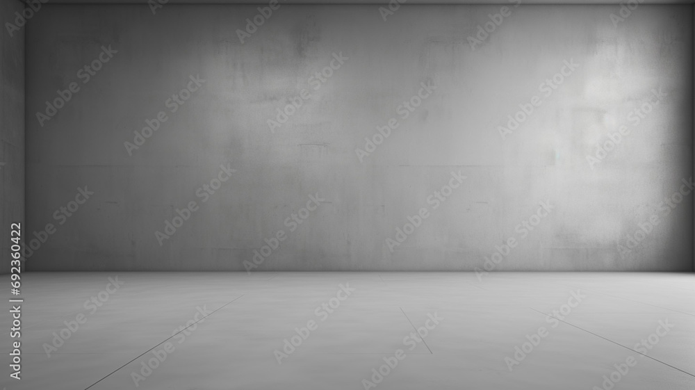 Wall mural gray empty room studio gradient used for space background