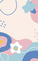 Abstract background poster. Good for fashion fabrics, postcards, email header, wallpaper, banner, events, covers, advertising, and more. Valentine's day, women's day, mother's day background.