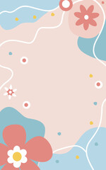 Abstract background poster. Good for fashion fabrics, postcards, email header, wallpaper, banner, events, covers, advertising, and more. Valentine's day, women's day, mother's day background.