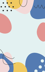 Abstract background poster. Good for fashion fabrics, postcards, email header, wallpaper, banner, events, covers, advertising, and more. Valentine's day, women's day, mother's day background.