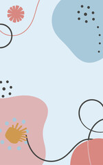 Abstract background poster. Good for fashion fabrics, postcards, email header, wallpaper, banner, events, covers, advertising, and more. Valentine's day, women's day, mother's day background.