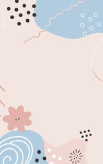 Abstract background poster. Good for fashion fabrics, postcards, email header, wallpaper, banner, events, covers, advertising, and more. Valentine's day, women's day, mother's day background.