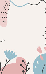 Abstract background poster. Good for fashion fabrics, postcards, email header, wallpaper, banner, events, covers, advertising, and more. Valentine's day, women's day, mother's day background.