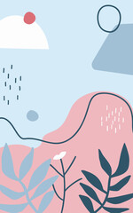 Abstract background poster. Good for fashion fabrics, postcards, email header, wallpaper, banner, events, covers, advertising, and more. Valentine's day, women's day, mother's day background.