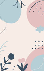 Abstract background poster. Good for fashion fabrics, postcards, email header, wallpaper, banner, events, covers, advertising, and more. Valentine's day, women's day, mother's day background.