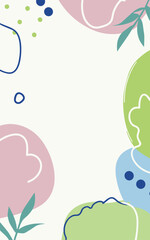 Abstract background poster. Good for fashion fabrics, postcards, email header, wallpaper, banner, events, covers, advertising, and more. Valentine's day, women's day, mother's day background.