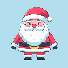 cartoon santa claus