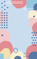 Abstract background poster. Good for fashion fabrics, postcards, email header, wallpaper, banner, events, covers, advertising, and more. Valentine's day, women's day, mother's day background. 