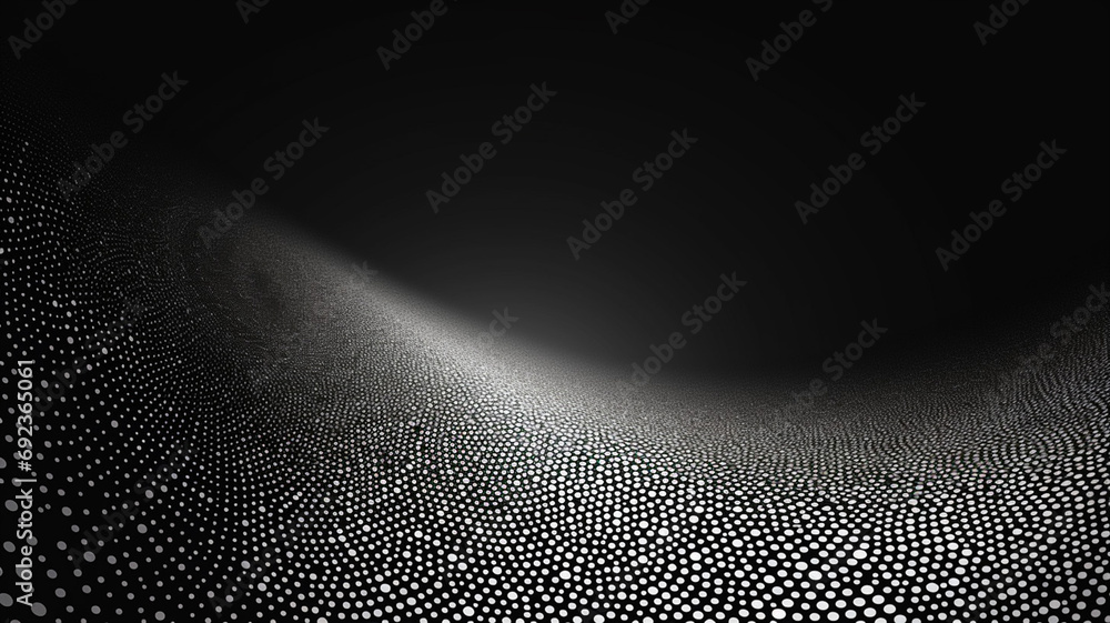 Canvas Prints the halftone texture is monochrome chaotic background