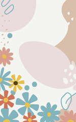 Abstract background poster. Good for fashion fabrics, postcards, email header, wallpaper, banner, events, covers, advertising, and more. Valentine's day, women's day, mother's day background. 