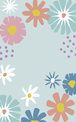 Abstract background poster. Good for fashion fabrics, postcards, email header, wallpaper, banner, events, covers, advertising, and more. Valentine's day, women's day, mother's day background. 