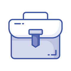 Business portfolio vector design, an amazing icon of business bag in editable style
