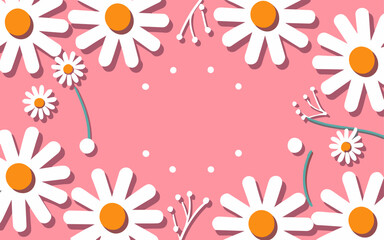 Floral background. Good for fashion fabrics, postcards, email header, wallpaper, banner, events, covers, advertising, and more. Valentine's day, women's day, mother's day background.