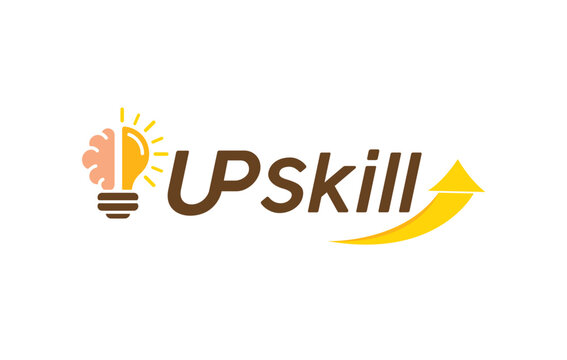 (Upskill) professional logo brand identity