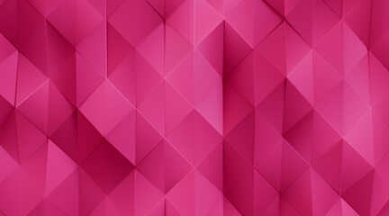 Random shifted Wall background with tiles. Futuristic, triangle tile pattern Wallpaper with 3D. 3D Render