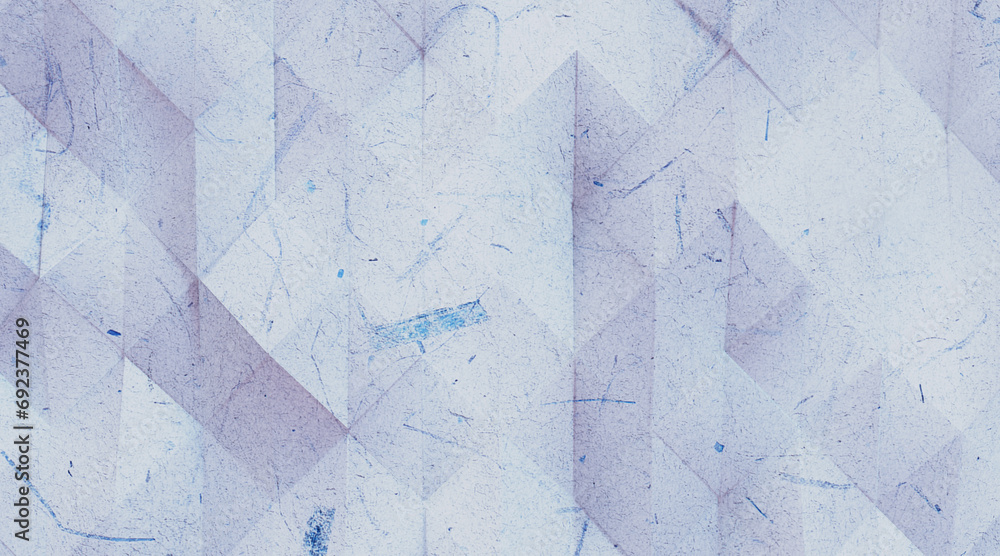 Wall mural random shifted wall background with tiles. futuristic, triangle tile pattern wallpaper with 3d. 3d r
