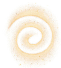 Gold spiral