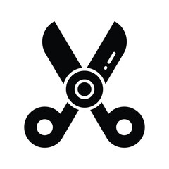 Creatively designed icon of scissors in trendy style, ready to use vector - obrazy, fototapety, plakaty