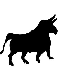 Bull Silhouette 