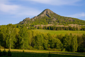 Arvyakryaz is a mountain in the Southern Urals, in the Beloretsk region of the Republic of Bashkortostan. The highest peak of the Uraltau ridge (1068 m).