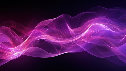 Electric Waves in Radiant Orchid