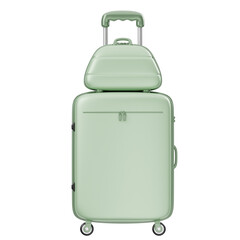 3D Green Travel Luggage