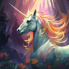 magic fairy tale unicorn