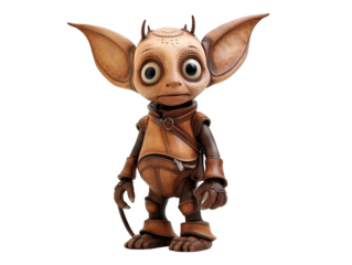 3d rendered illustration of an alien creature