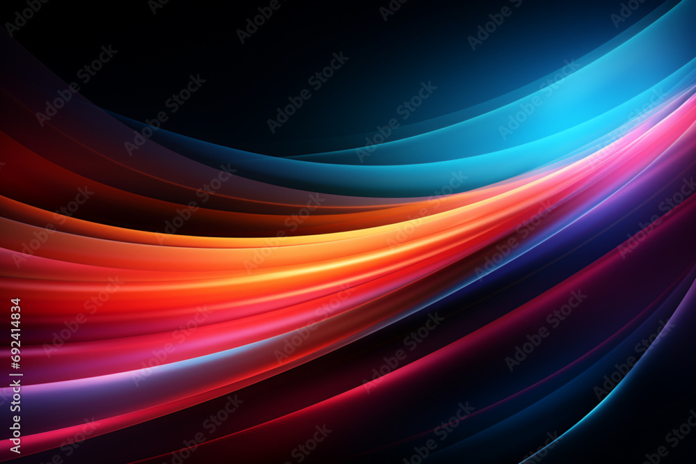 Poster abstract background with lines