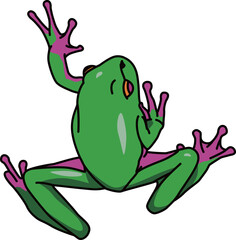 カエル（frog）(eps)
