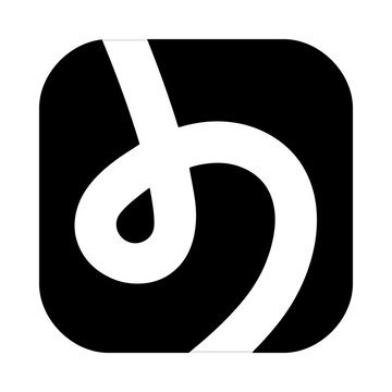 Happn app icon. Social networking app for dating.
