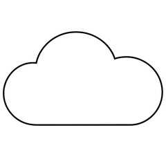 Valentine's Day cloud illustration, pastel sky cloud elements