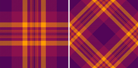 Background seamless vector of check textile pattern with a texture fabric plaid tartan.