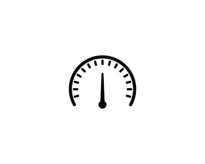 Berometer icon vector symbol design illustration