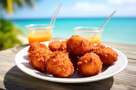 Conch Fritters: Bahamian-Inspired Deep-Fried Conch Meat Balls