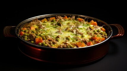 Hotdish: Comforting Casserole with Starch, Meat, and Vegetables