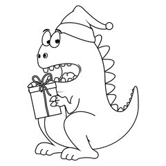 coloring dinosaur animal cartoon