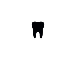 Teeth dental icon vector symbol design illustration