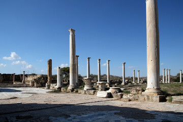 Remains of the Agora of Salamis, Northern Cyprus 