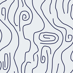 seamless hand-drawn pattern with illustration