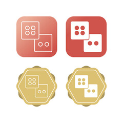 Dice Vector Icon