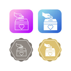 Donation Vector Icon