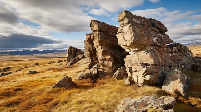 arctic tundra landscape image illustration snow ice, wilderness barren, frozen desolate arctic tundra landscape image