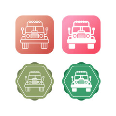 Jeep Vector Icon