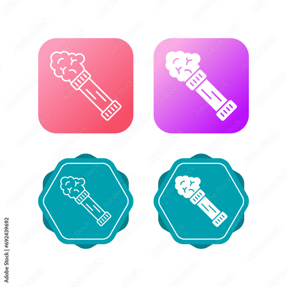 Wall mural flare vector icon