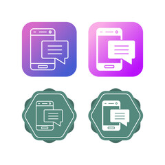 Sms Vector Icon