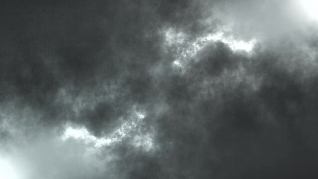 ネオン雲 濃霧 壁 BG02_06